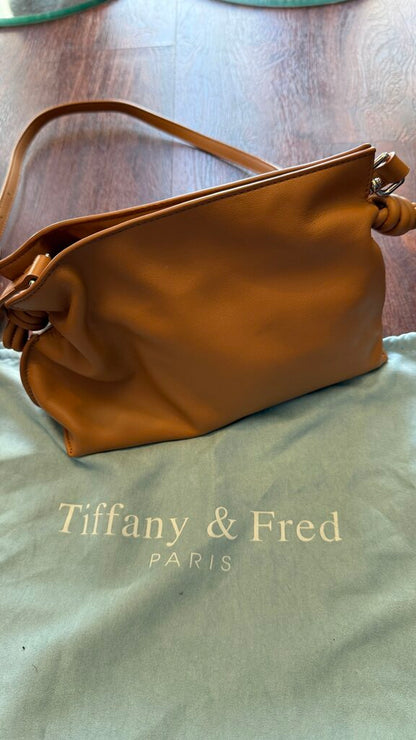 Knot Side Slouchy Clutch Crossbody