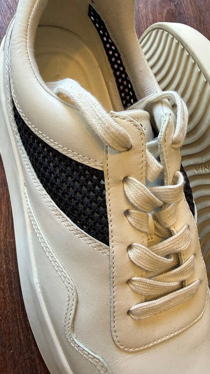 Leather Platform Sneakers