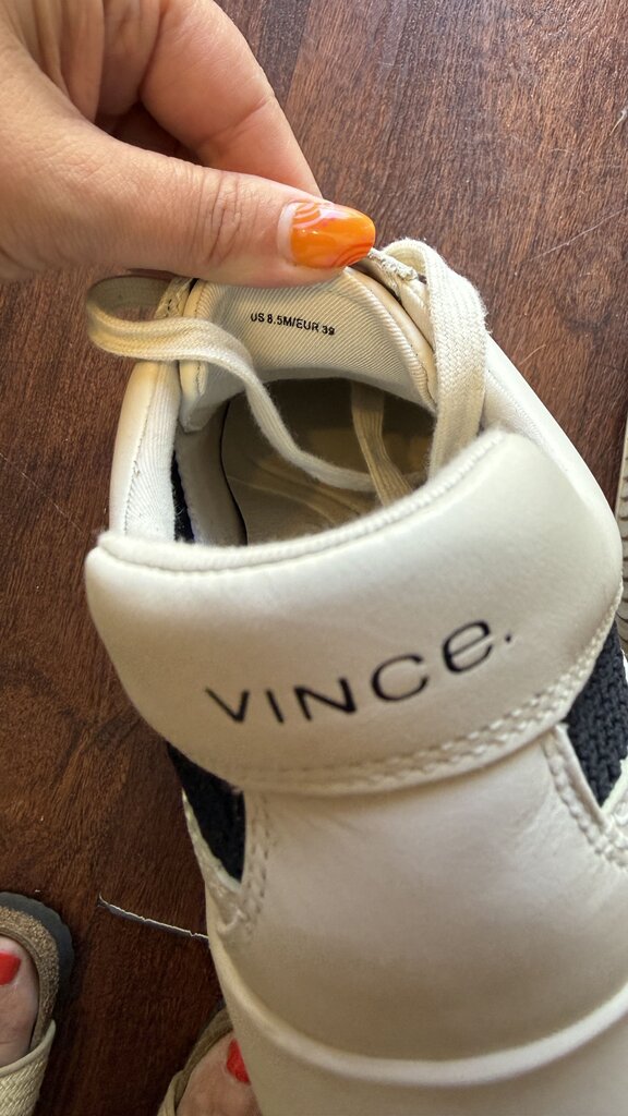 Leather Platform Sneakers