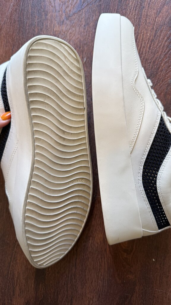 Leather Platform Sneakers