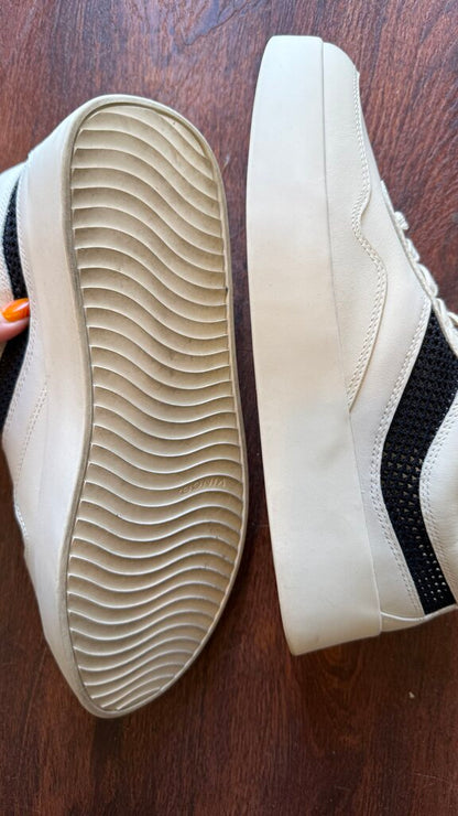 Leather Platform Sneakers