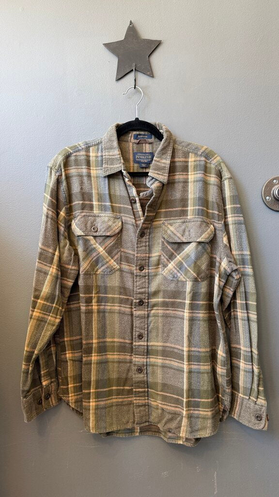 Flannel Burnside Button Up Shirt