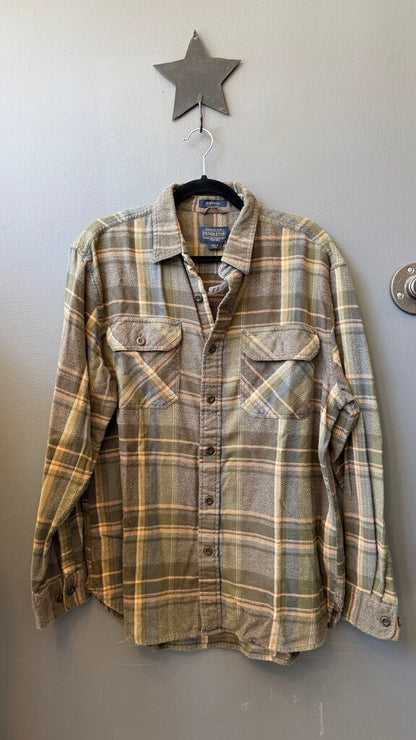 Flannel Burnside Button Up Shirt