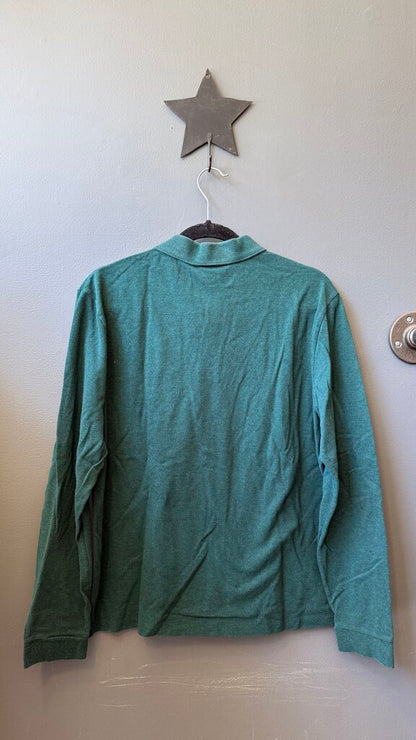 Pique Longsleeve Polo Shirt