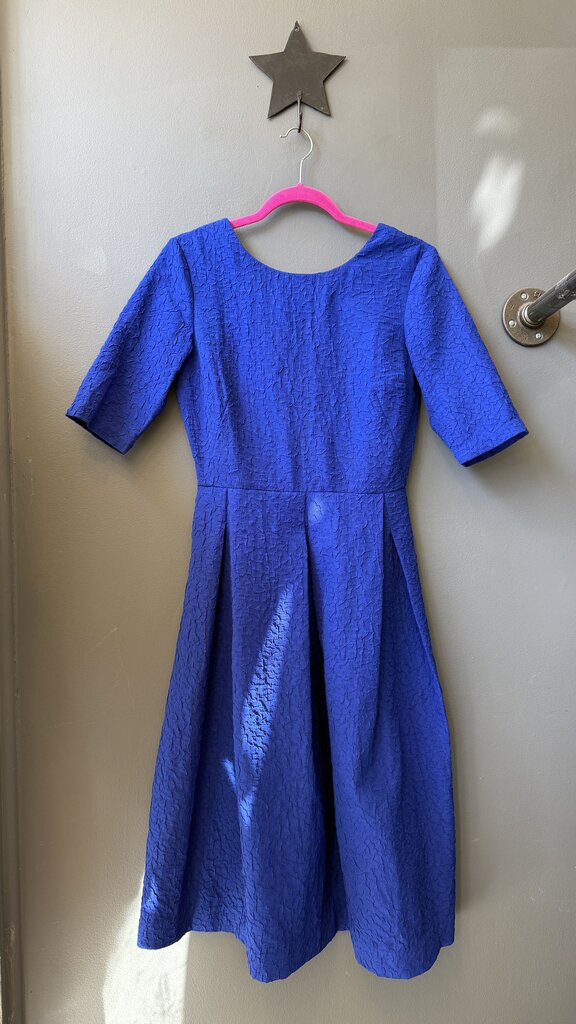 Fit Flare Short Sleeve Dress