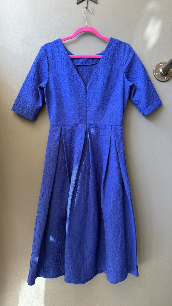 Fit Flare Short Sleeve Dress