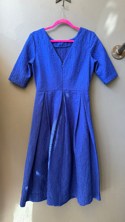 Fit Flare Short Sleeve Dress