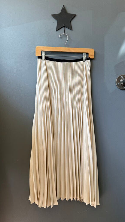 Pleated Midi Skirt