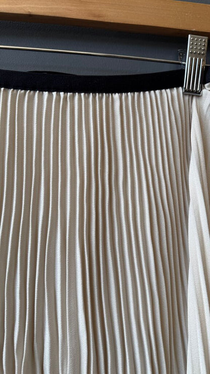 Pleated Midi Skirt