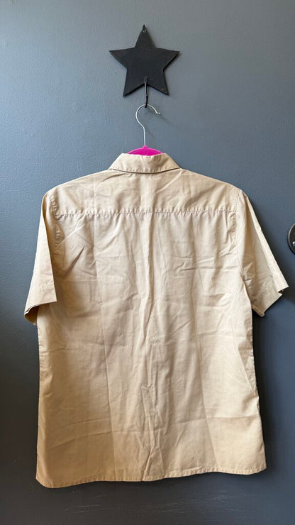Vintage Uniform Button Up Shirt