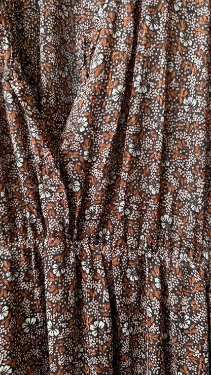 Kick Flip Silk Paisley Midi Skirt