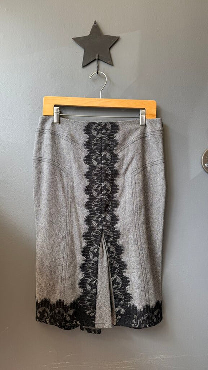 Lace Applique Skirt