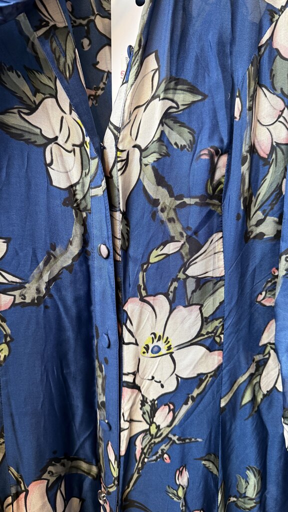 Tie Neck Longsleeve Maxi Dress