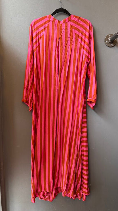 Stripe Swing Midi Dress