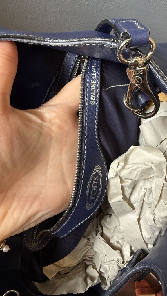 Top Handle Leather Crossbody Satchel