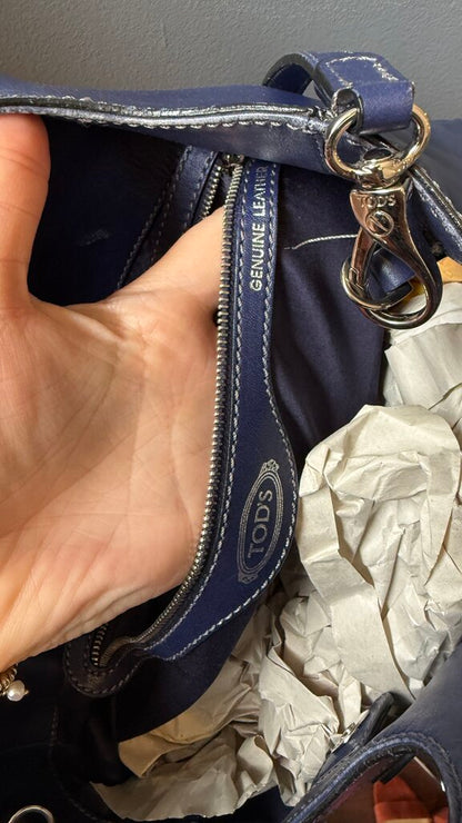 Top Handle Leather Crossbody Satchel