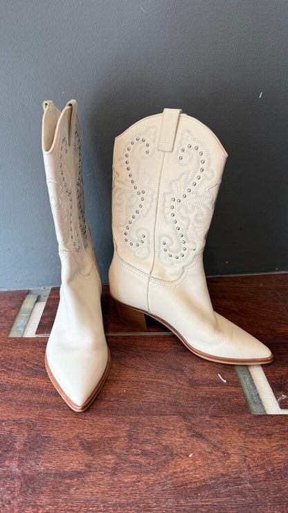 Studded Cowboy Boots