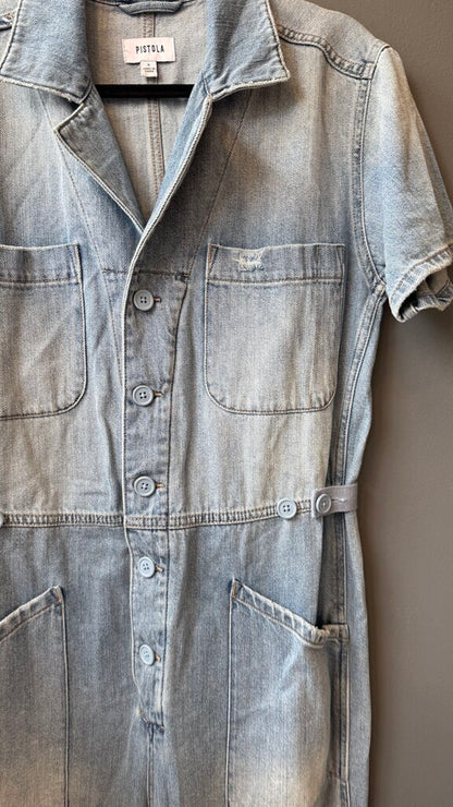 Denim Flight Jumpsuit