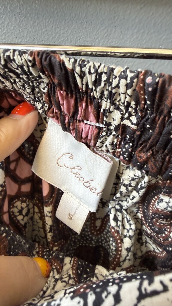 Printed Full Maxi Skirt