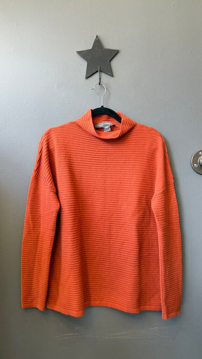 Mockneck Ribbed Sweater