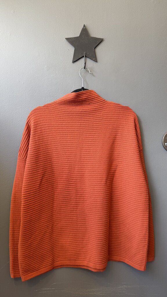 Mockneck Ribbed Sweater