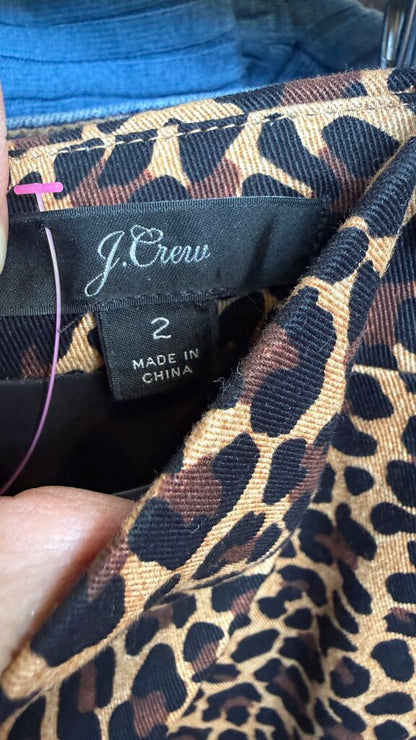 Leopard Pencil Skirt