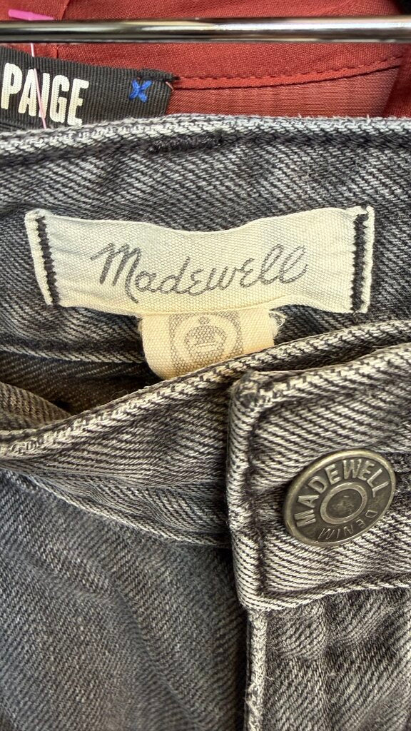 Darted Barrel-Leg Jeans