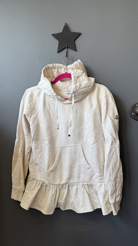 Ruffle Hem Hoodie