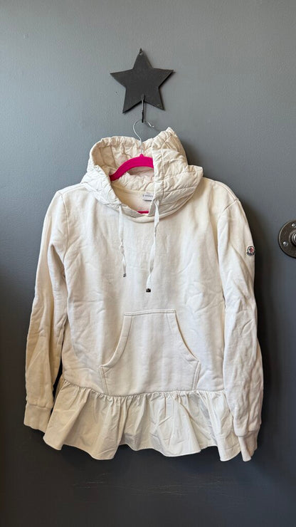 Ruffle Hem Hoodie