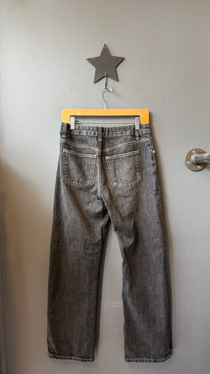 Wide Leg Black Jeans