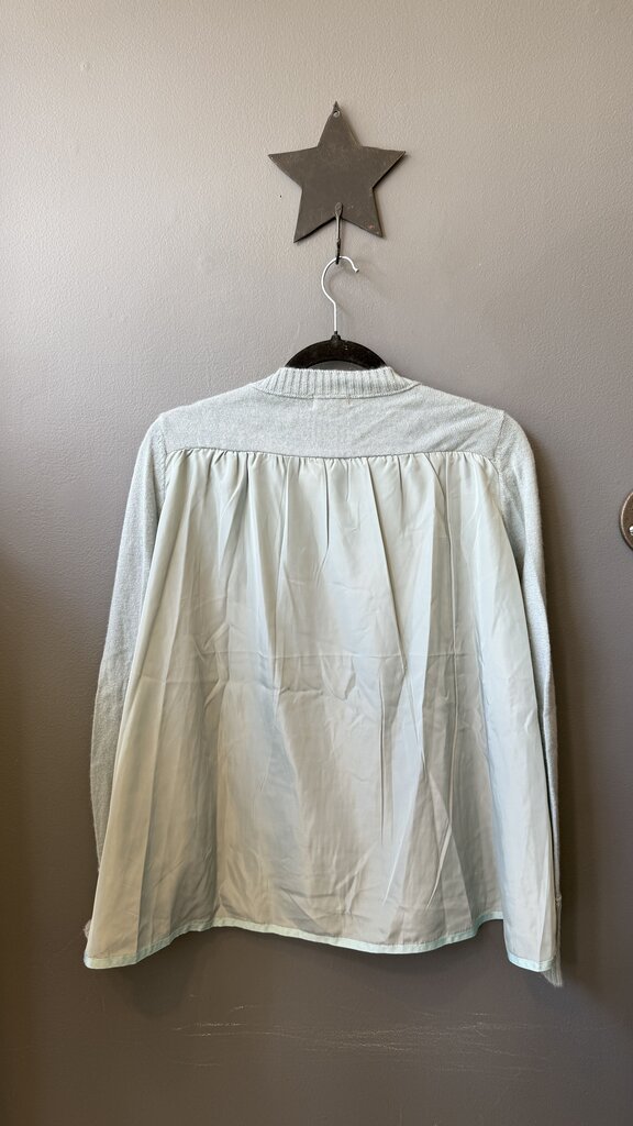 Cashmere Sweater w/ Blouse Back