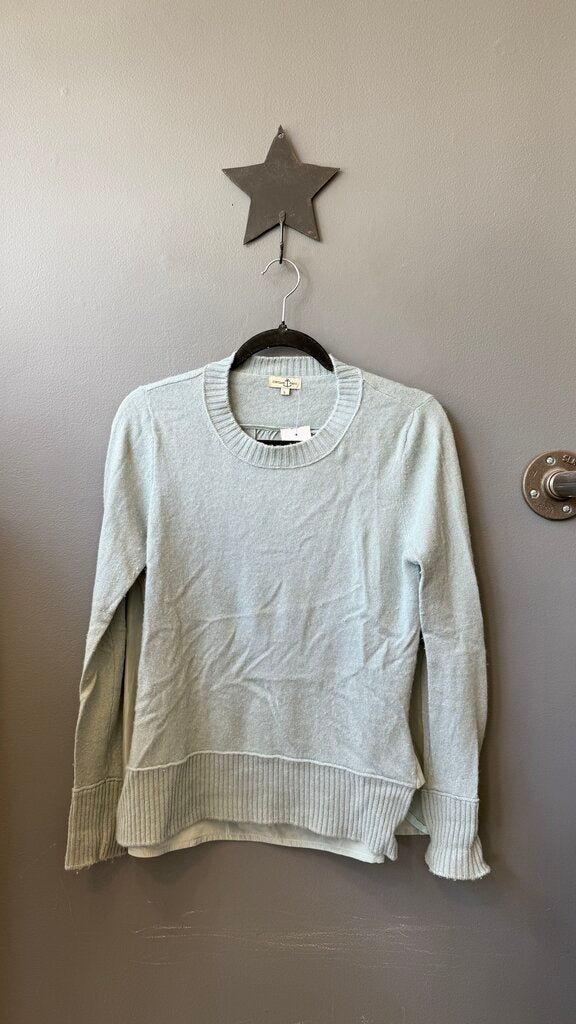 Cashmere Sweater w/ Blouse Back