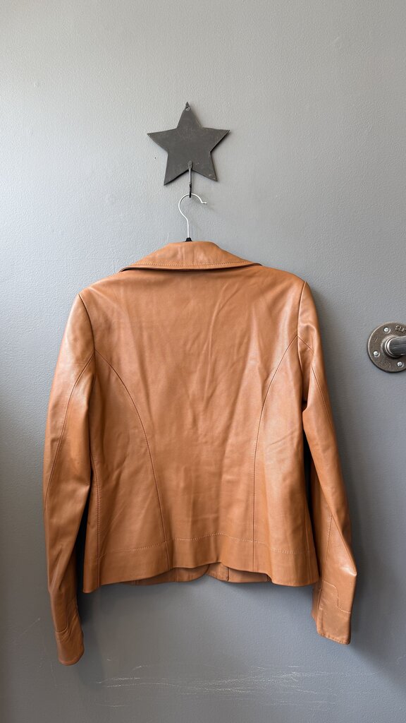 Leather Blazer Jacket