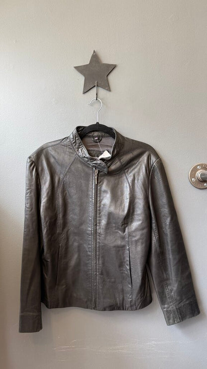 Leather Moto Jacket
