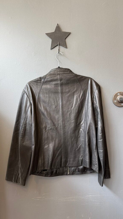 Leather Moto Jacket