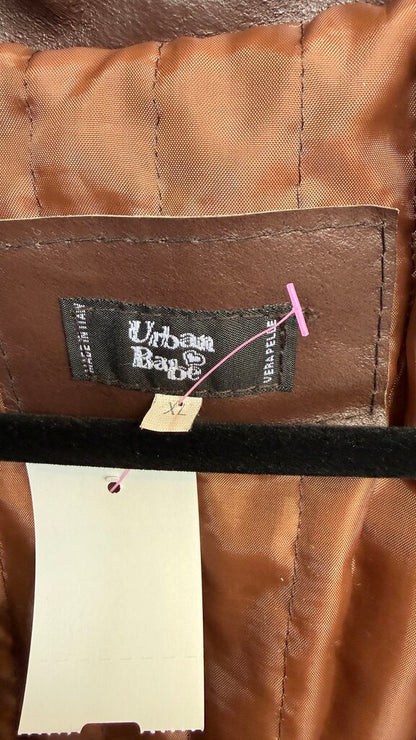 Leather Lined Coat