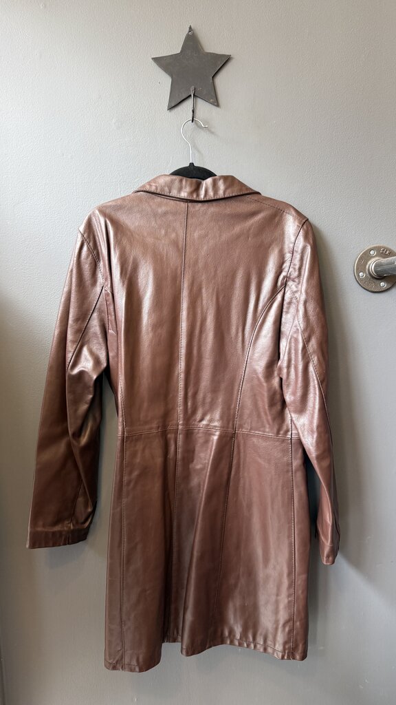 Leather Lined Coat