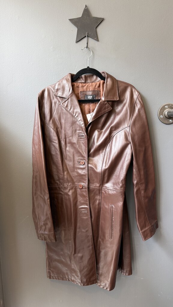 Leather Lined Coat