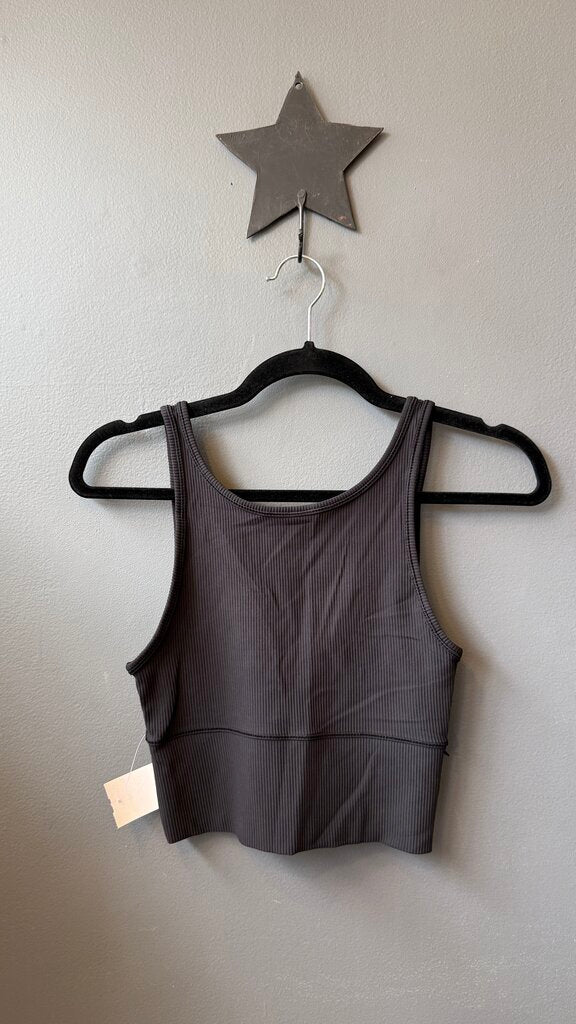 Ribbed Crop Tank