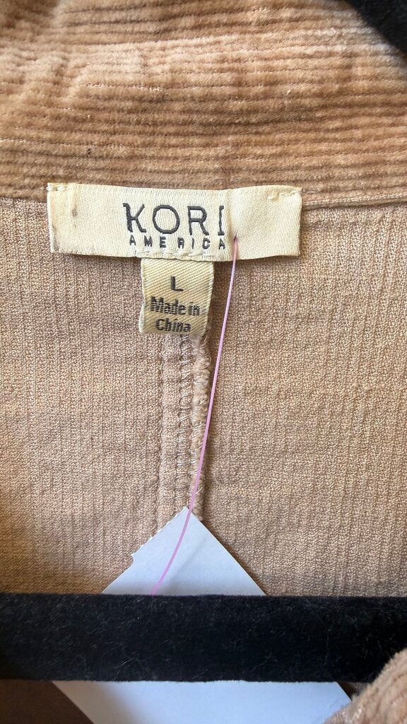 Corduroy Mini Shirtdress