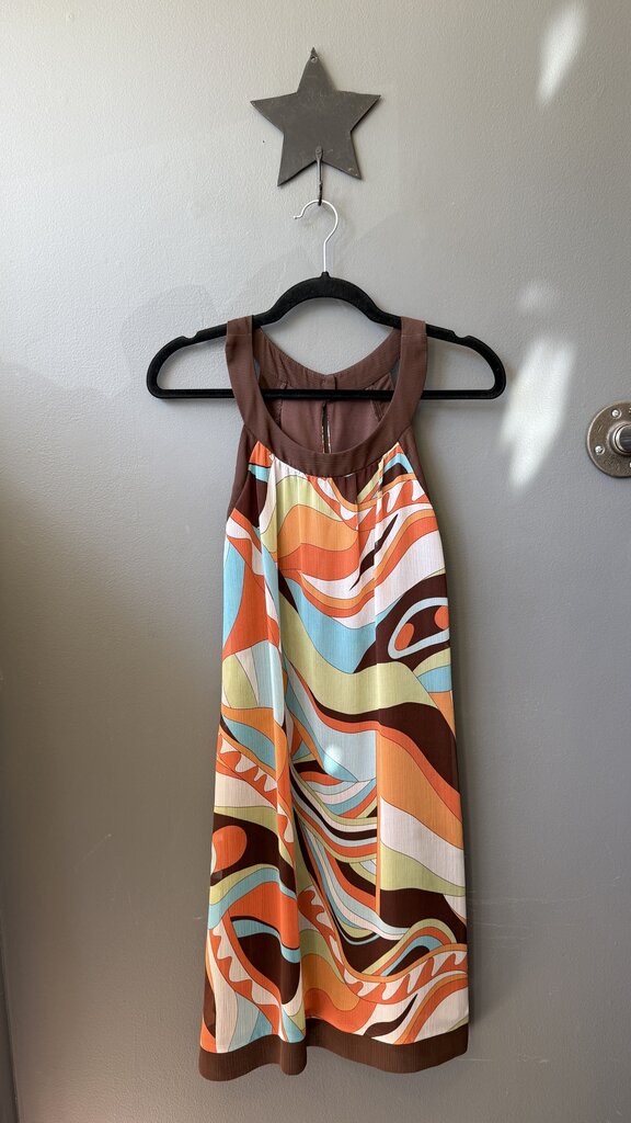Vintage Chiffon Shift Dress