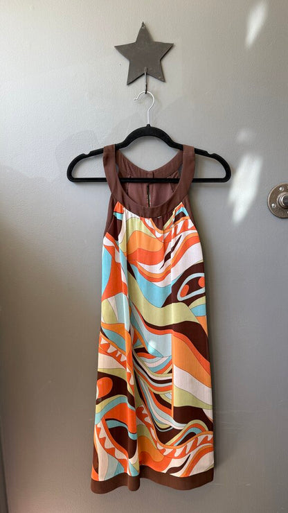 Vintage Chiffon Shift Dress