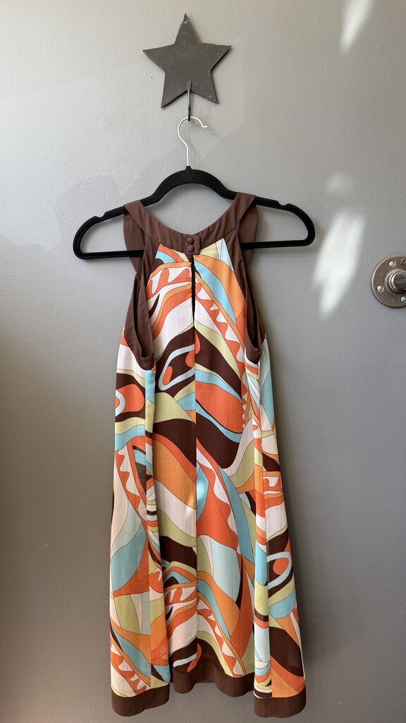 Vintage Chiffon Shift Dress