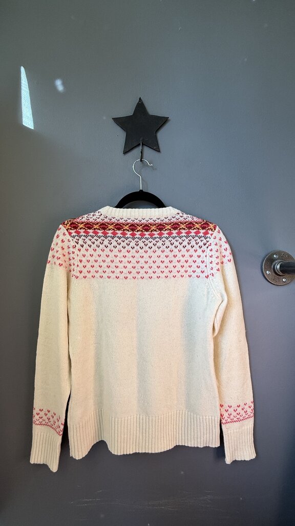 Wool Blend Fair Isle Sweater