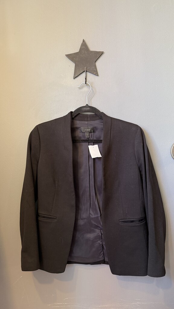 Collarless Blazer