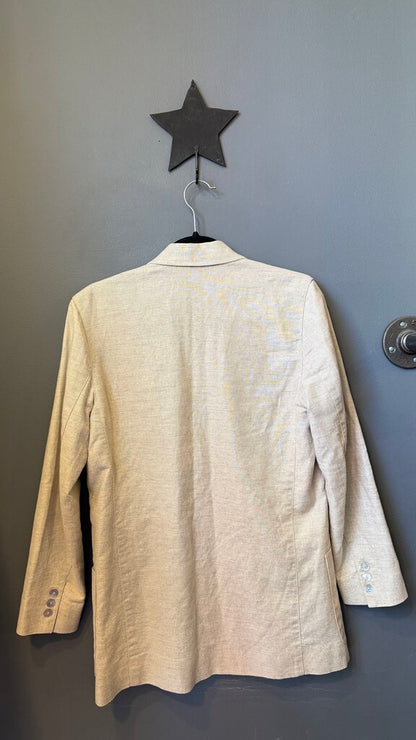 Vintage Linen Cotton Blazer
