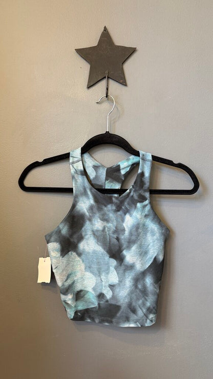 Spacedye Racerback Crop Bra Top