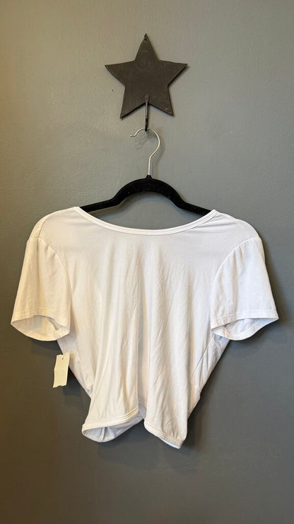 Knot Back Crop Tee