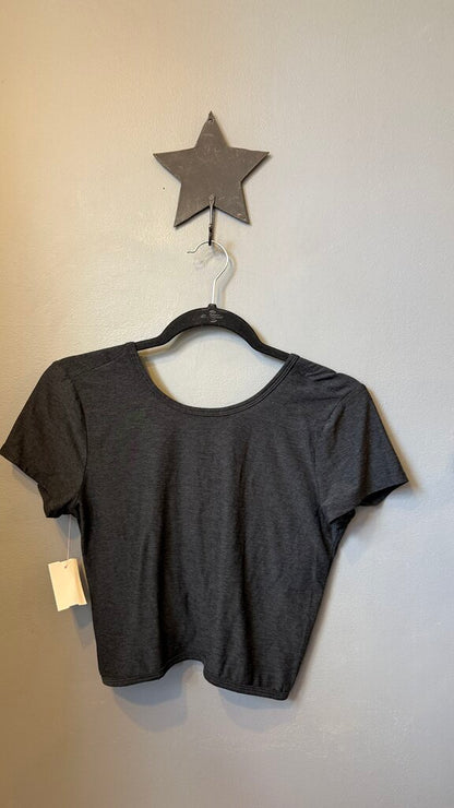 Knot Back Crop Tee