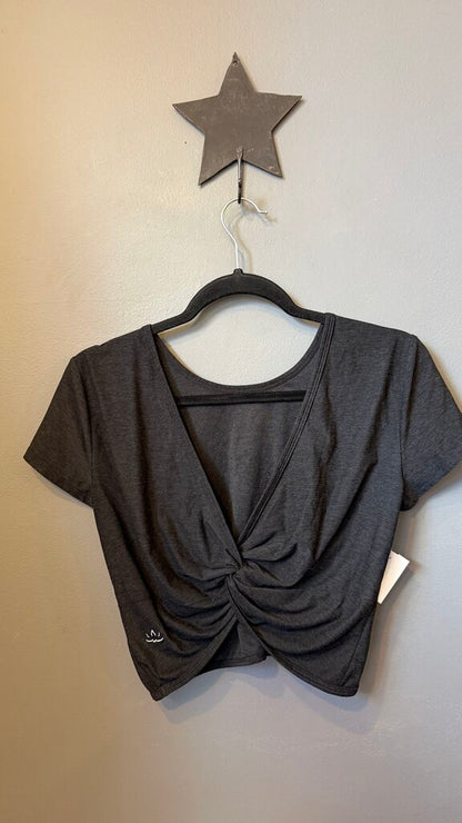 Knot Back Crop Tee